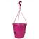 Závesný kvetináč + hák ONDINE, 26,4 x 23,5 cm, fuksia - Foto0