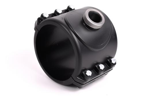 Plastica Alfa navŕtavací pás 160 x 1" F s oceľovým krúžkom, PN16