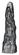 Black Angel prevŕtaný leštený stĺp, výška 60 - 150 cm - Foto0