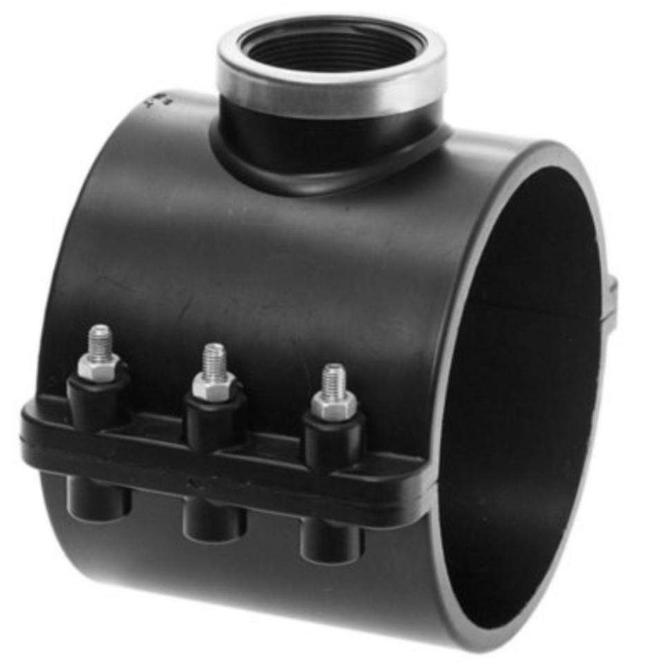 Plastica Alfa navŕtavací pás 200 x 3/4" F s oceľovým krúžkom, PN16