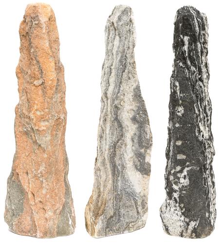 Kamenný stĺp , výška 60 cm , mix farieb