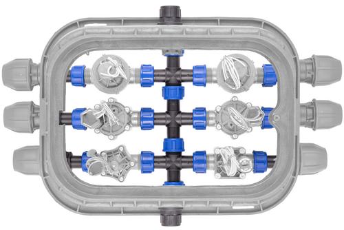 T-BOX sada pre rýchlu inštaláciu 6 ventilov - bez šachty