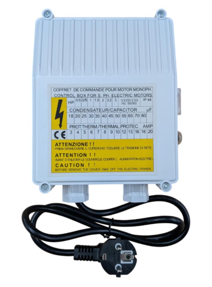 Rozbehová skrinka CN 0,75kW 35uf/7A